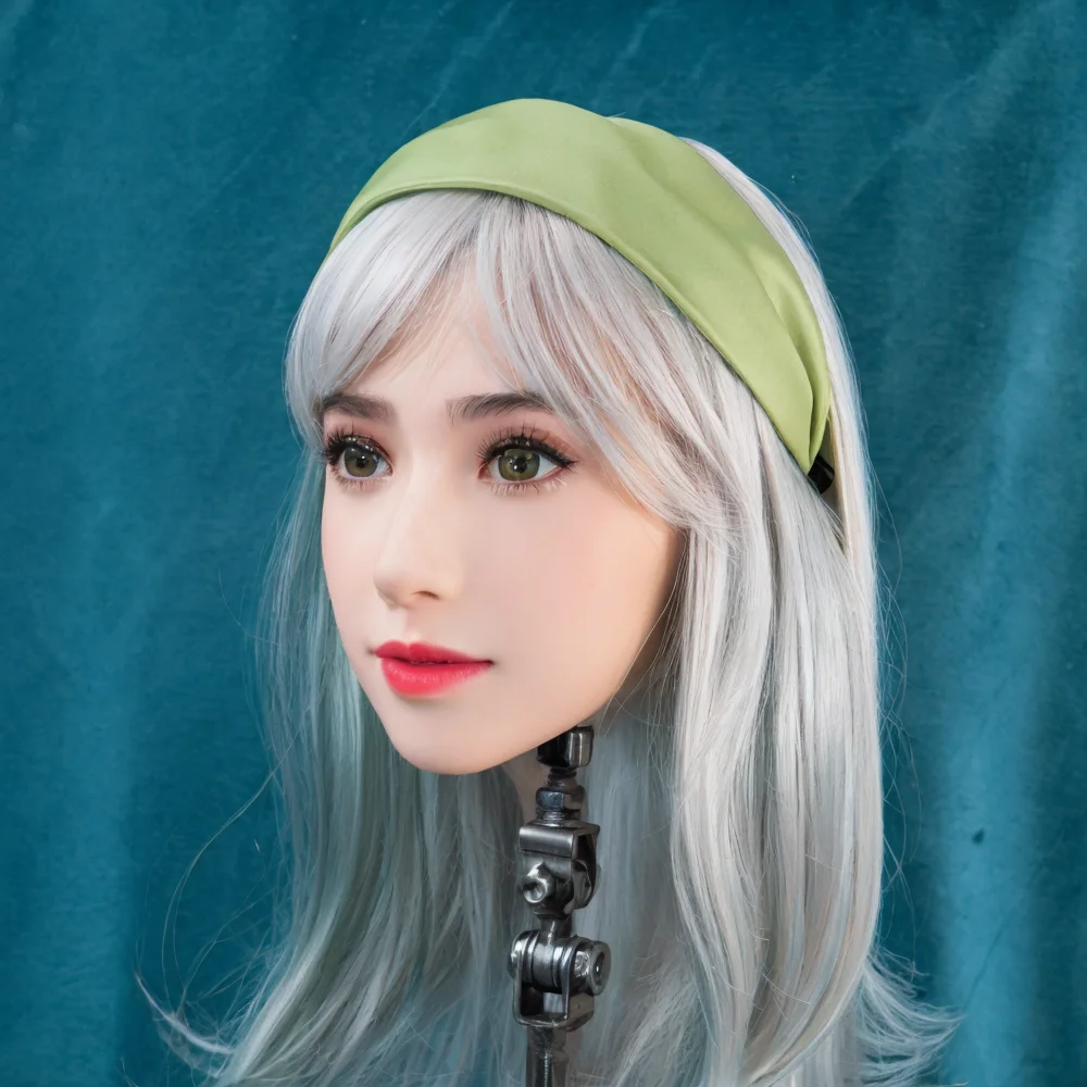 رأس نموذج أصلع احترافي بلون البشرة، رأس عرض تجميل محمول لتصفيف الشعر المستعار، عرض القبعة ودعائم تصفيف الشعر المستعار التنكرية،