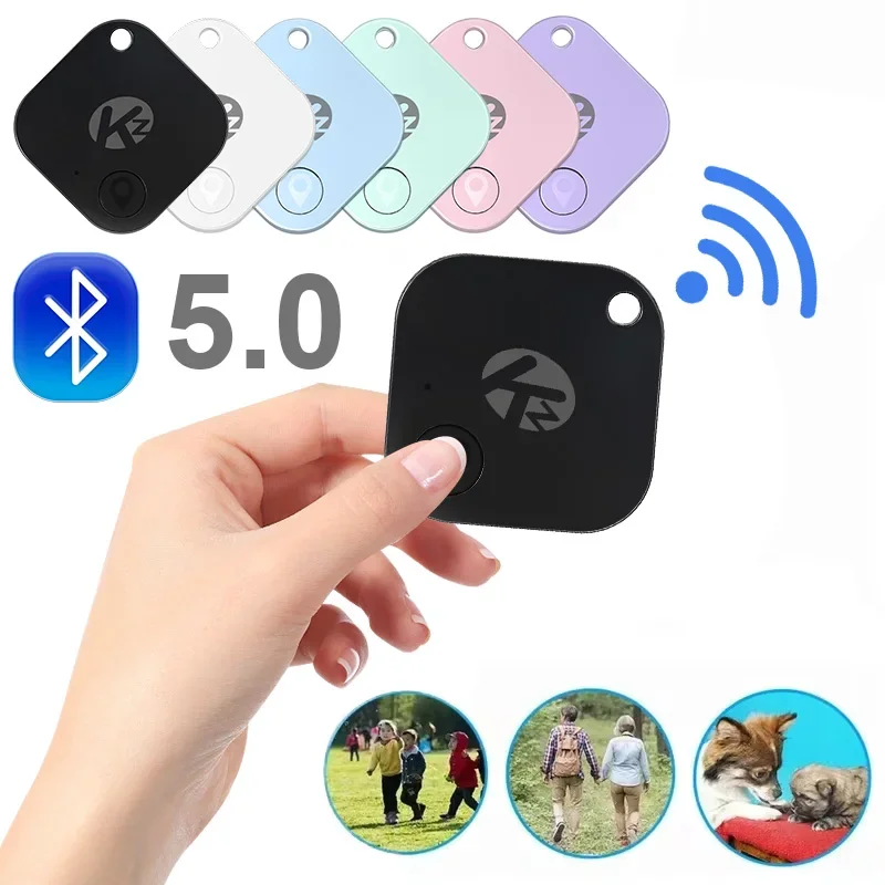 KZO Smart Bluetooth GPS Tracker ITag Wireless Global Tracking posizionamento dispositivo Anti-perdita MFI Rated Locator Key Pet Kids Finder