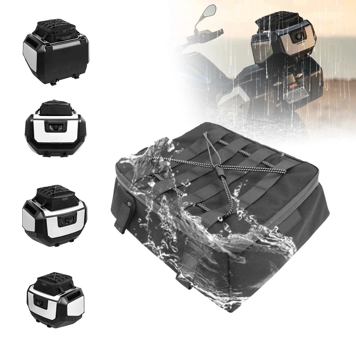 

GS1300 Top Box Портативные дорожные водонепроницаемые сумки для инструментов для BMW R1300GS R1300 R 1300 GS Аксессуары для мотоциклов Vario Top Case Сумка