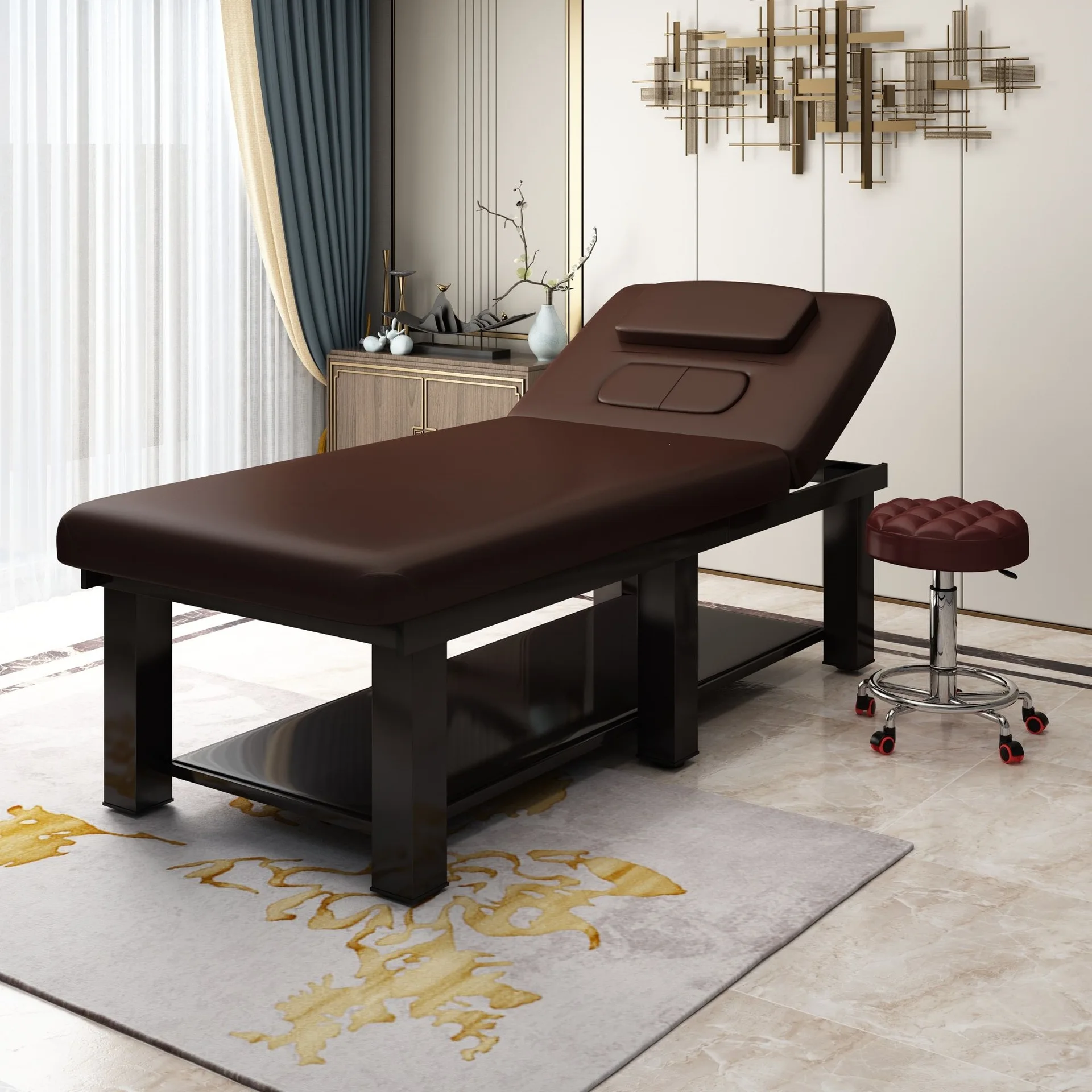 

Beauty bed Beauty salon special folding massage Massage Household commercial moxibustion treatment