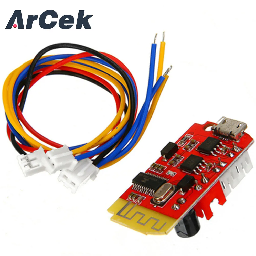 Micro USB DC 3.7V 5V 3W Digital Audio Amplifier Board Double Dual Plate DIY Bluetooth Speaker Modification Sound Music Module