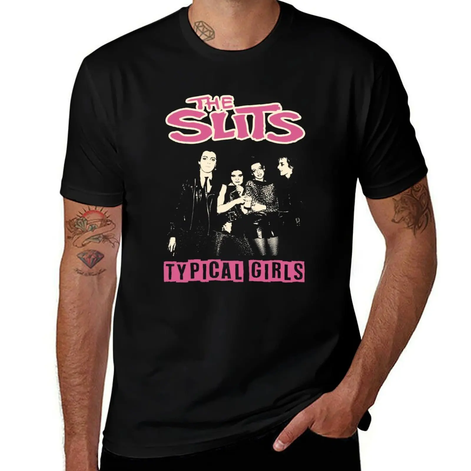 The Slits Typical Girls T-Shirt Stylish Print Short Sleeve Tee T-Shirt