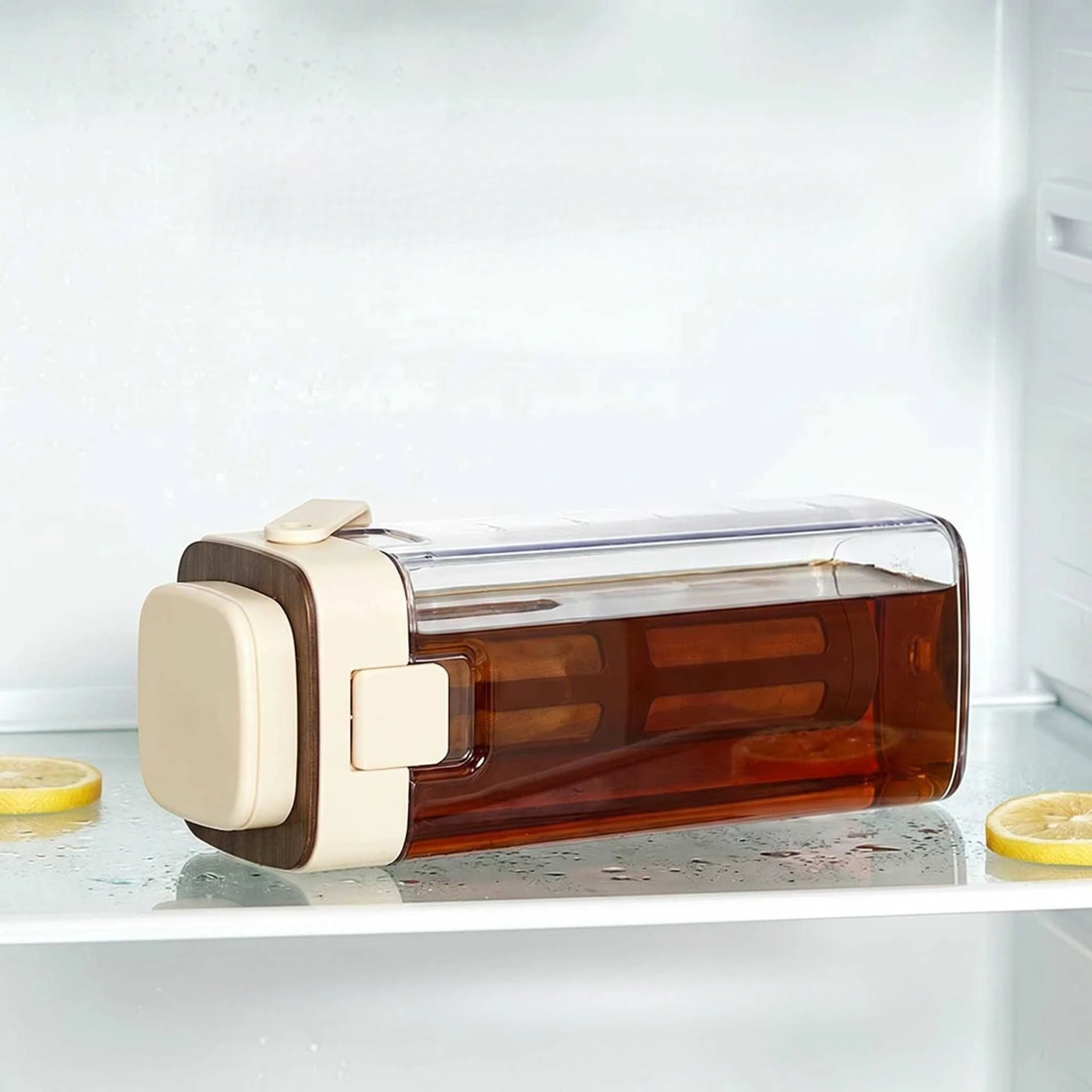 Portable Large Volume Cold Brew Bottle Household Water Jug Multifunctional Coffee Maker Cold Soak Drinking Cup