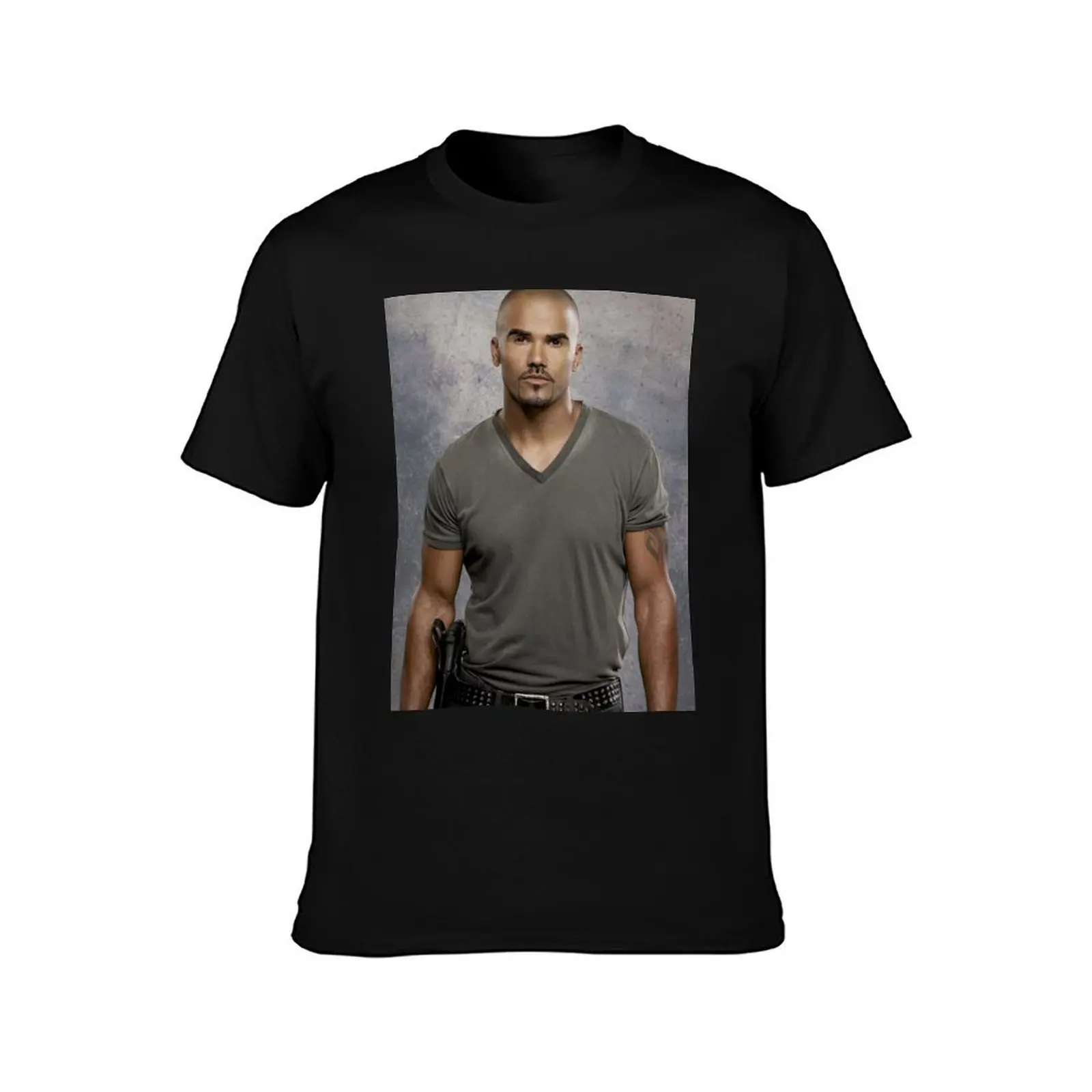 shemar moore T-Shirt Sporty Breathable Short Sleeve T-Shirt