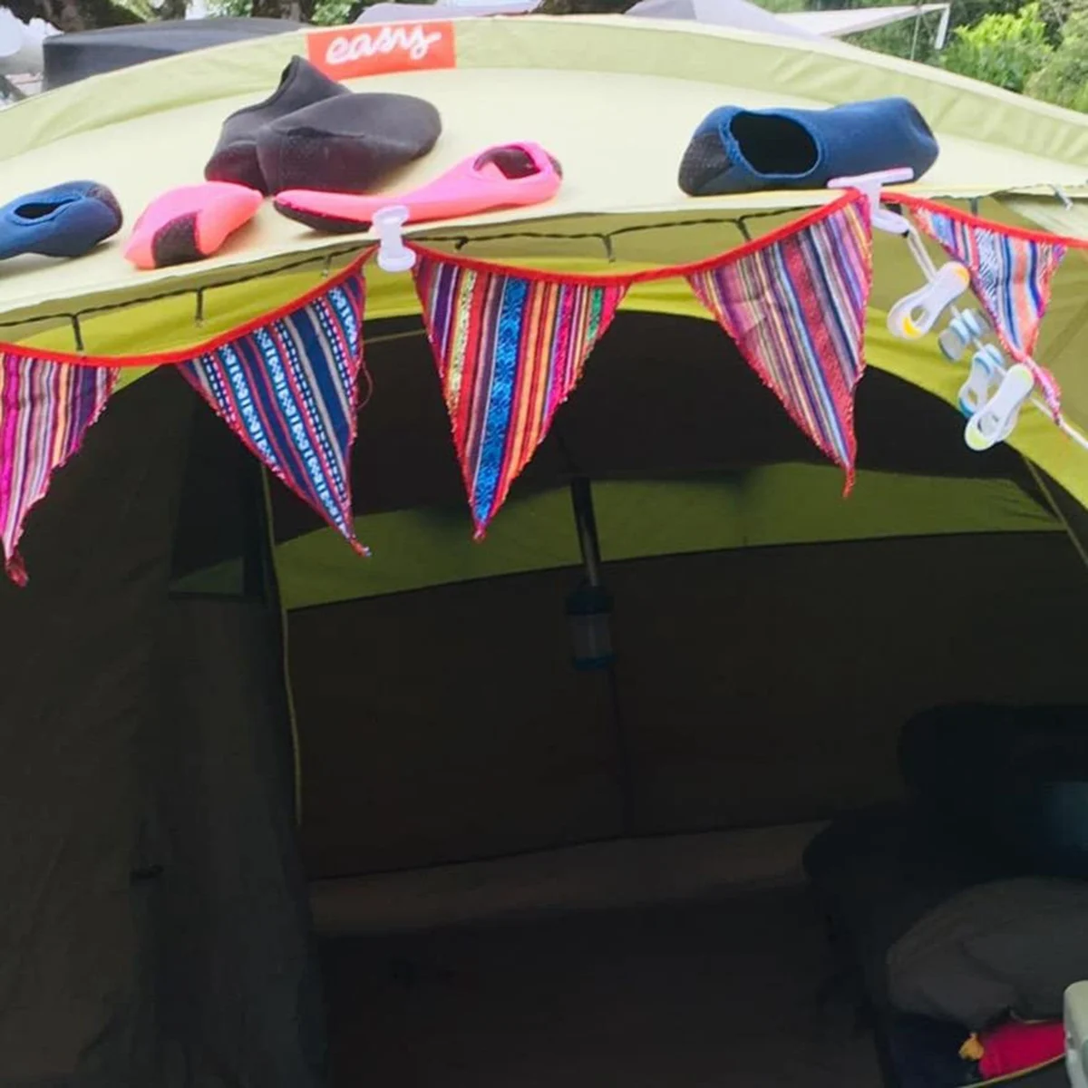 A11E-15M راية راية البوهيمي النسيج مثلث العلم خمر الرايات راية معلقة راية لحفل زفاف عيد ميلاد