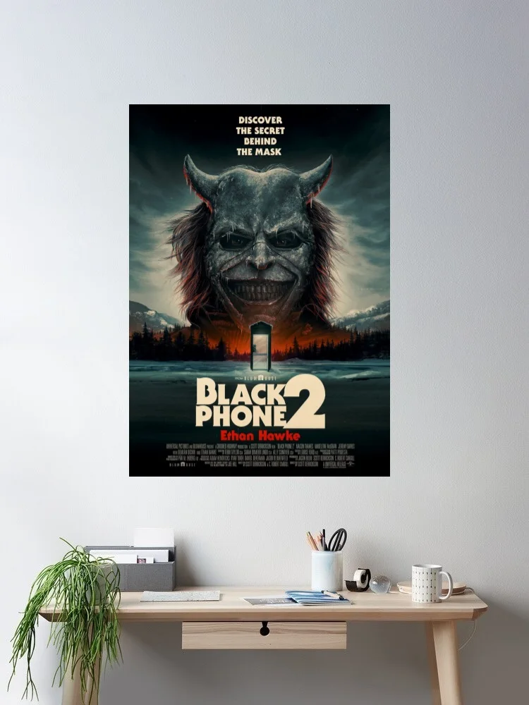 

Black Phone 2 Movie Art Print Canvas Poster, Living Room Decor, Home Wall Picture