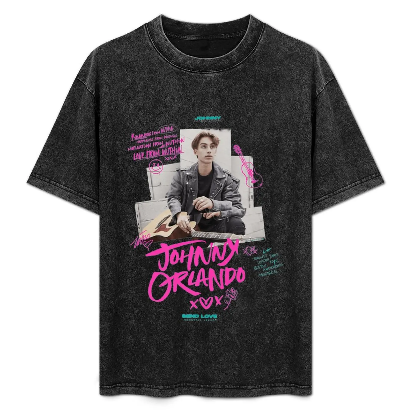 

Johnny Orlando Photo Collage Premium T-Shirt Man t-shirt summer clothes anime shirt workout shirts for men