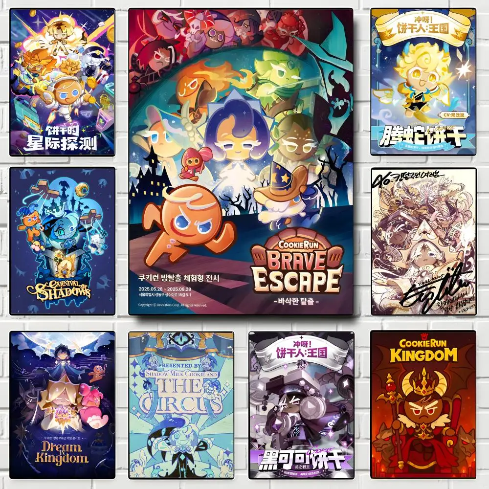 Game Gingerbread Kingdom Poster  Poster Print Wall Art Pictures Canvas Painting Living Room Bedroom Home Decor