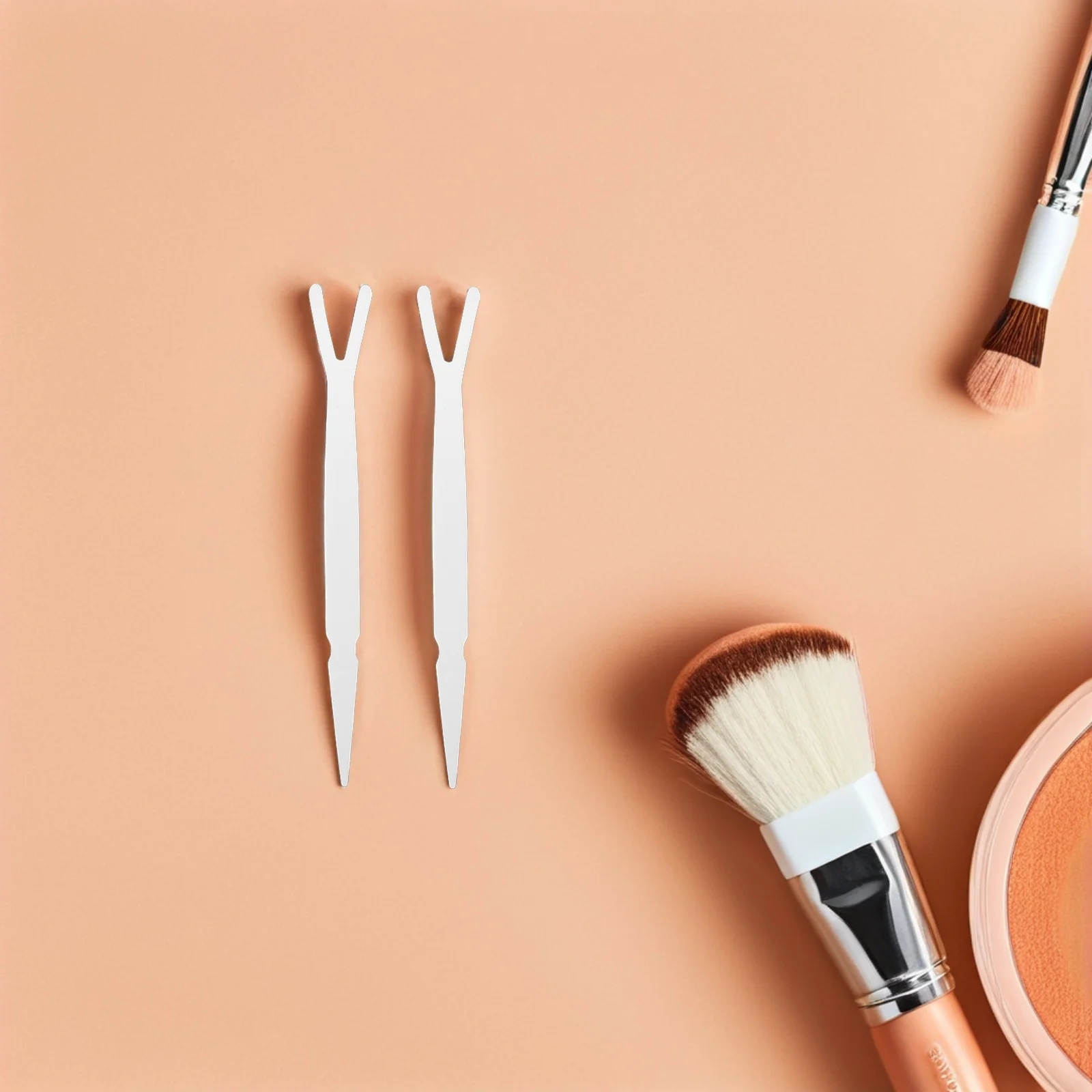 100개입 쌍꺼풀 시술용 좁고 뾰족한 Y자형 막대, 정밀한 눈화장 시술 및 쌍꺼풀 테이프 부착 도구