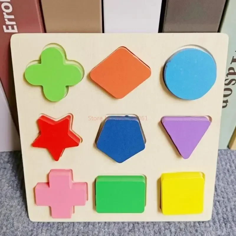 Puzzle in legno per bambini giocattoli Montessori per bambini 1 2 3 anni bambini alfabeto numero forma abbinamento giocattoli educativi precoci