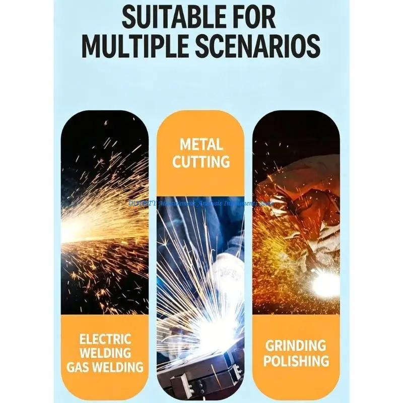 367D Leather Welding Protections Cover for Workshop Repair and Cutting Use Daily