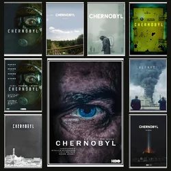CHERNOBYL Movie Poster Self-adhesive Art Waterproof Paper Sticker Coffee House Bar Room Wall Decor