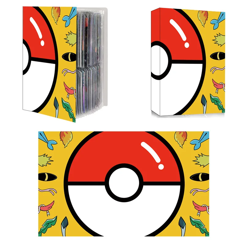 300styles 240Pcs Album Pokemon Cards Album Book Cartoon Anime Charizard Game Card VMAX GX EX Holder Folder Kid Cool Toy Gift