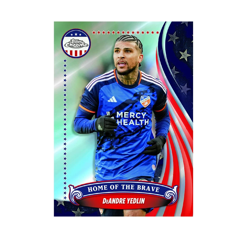 2024 Topps MLS Chrome Value Box Tarjetas coleccionables Messi Limited Signature Fan Gift