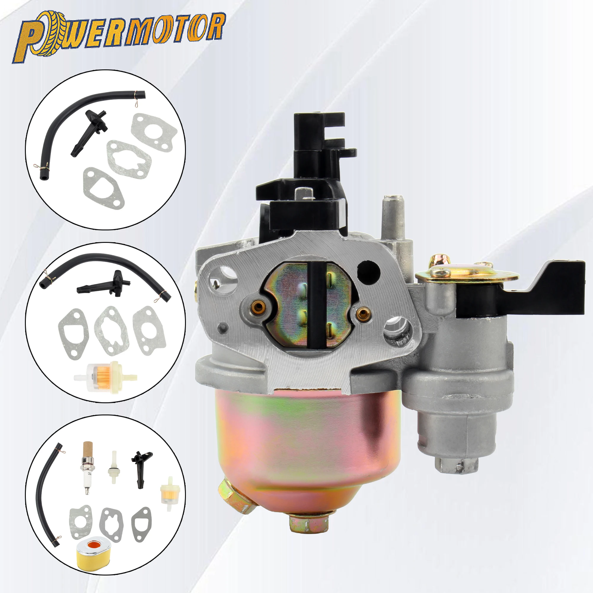 

for Honda Motorcycle Carburetor Air Filter Kit GX160 GX168F GX200 5.5HP 6.5HP Motocross Enduro DirtBike Engine Modified Parts