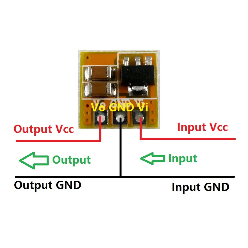 DC-DC wzmocnienie konwertera napięcie Step-up moduł DC 0.7-5V do DC 3V 3.3V 5V