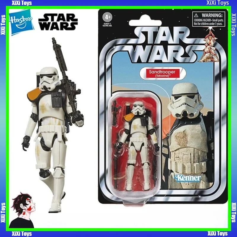 

Original NEW Hasbro STAR WARS The Vintage Collection Sandtrooper (Squad Leader) 3.75-Inch-Scale Action Figure Model Toys