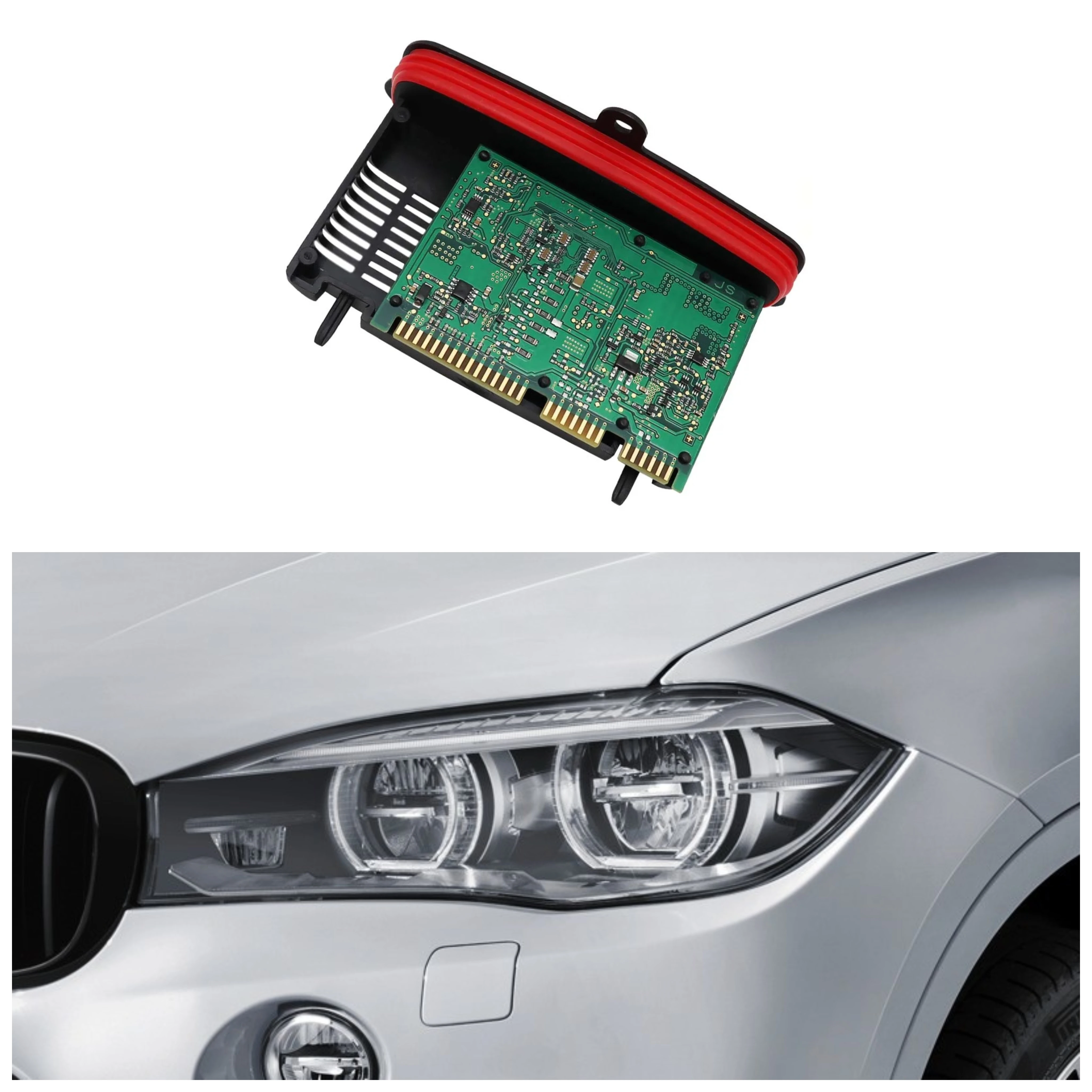 OE 63117316187 For 2014-2016 BMW F15 F16 X5 X6 Xenon TMS Headlight Driver Control Module 7316187 Angel Eyes Car Accessories