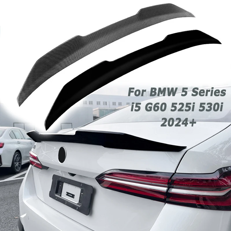

Car Rear Tail Wing for BMW 5 Series i5 G60 525i 530i 2024+ PSM Style Rear Trunk Top Spoiler Car Accessories Aftermarket