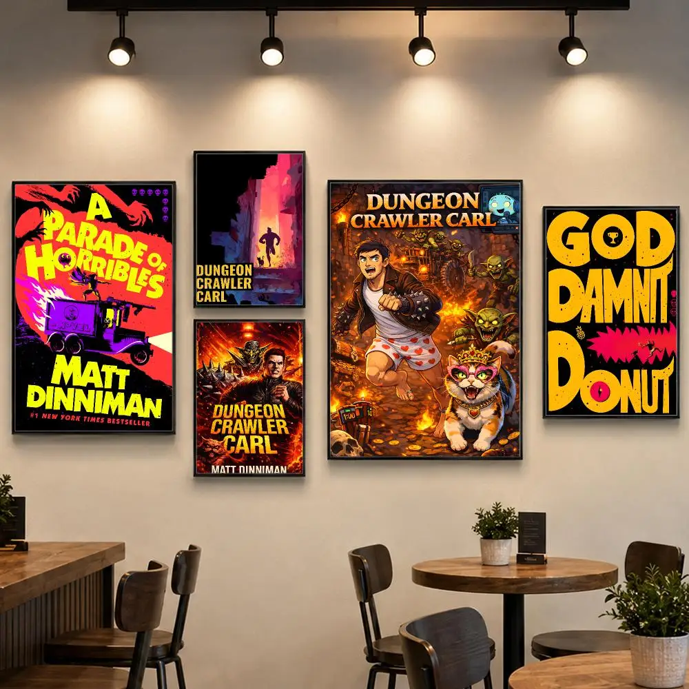 Dungeon Crawler Carl Poster PP Paper Decorative Wall Art for Living RoomsBedrooms Bars Cafes Stylish Home Decor Gift