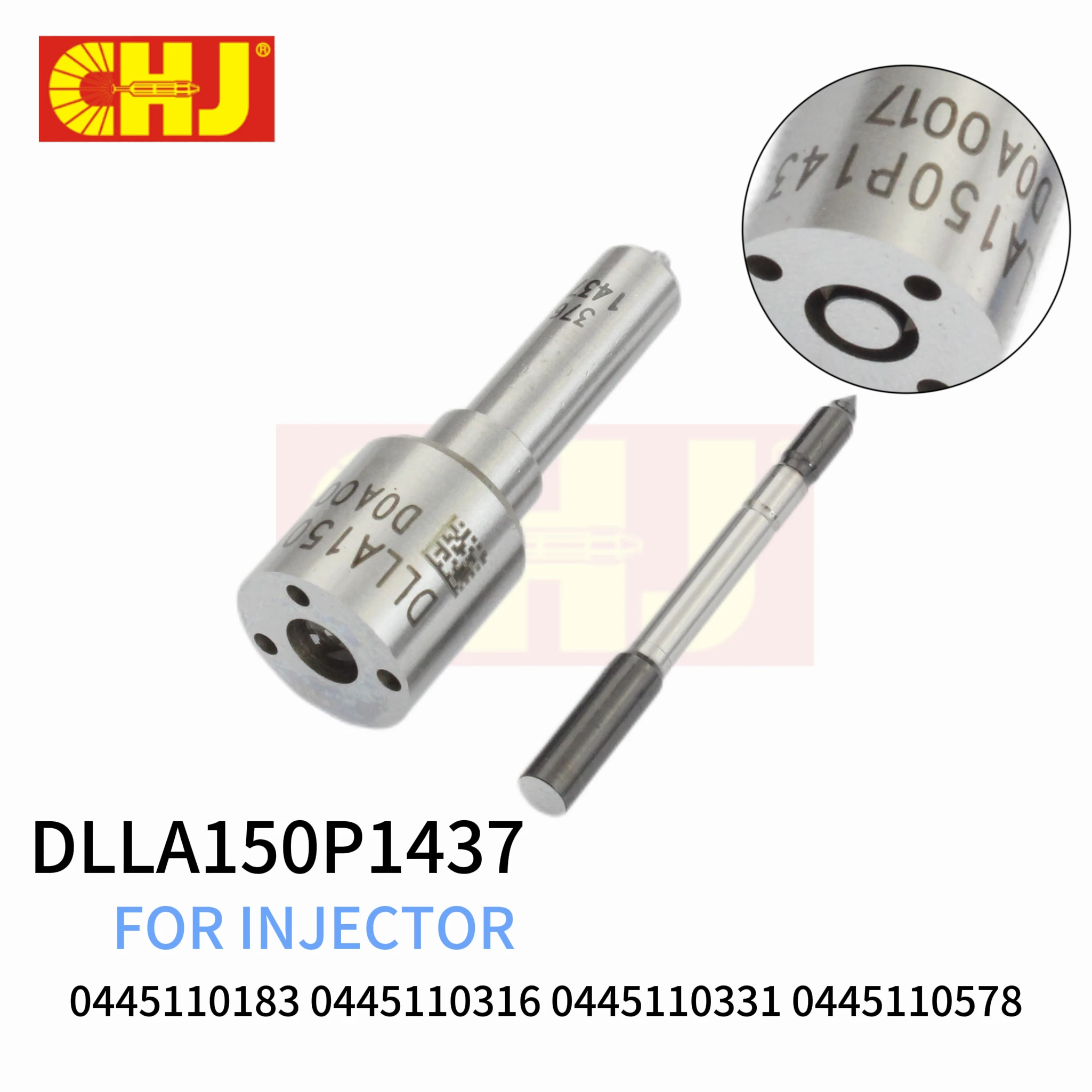 

DLLA150P1437, 0433171889 Spray Nozzle for Injector 0445110183 0445110316 0445110331 0445110578 0986435102 for FIAT