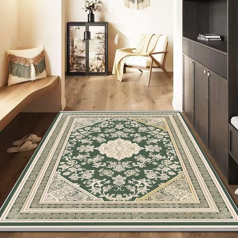 

Retro Persia Carpet Living Room Large Area 160x200cm Thickening Carpets for Bedroom Decoration Rugs Cloakroom Non-slip Floor Mat