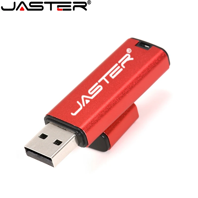 JASTER Plastic USB 2.0 Flash drive Golden Pendrive 64GB Pen drive 32GB type-c gift 16G Memory stick photography