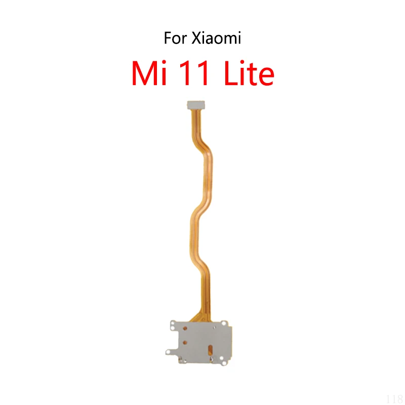 Soporte de ranura para tarjeta SIM, bandeja, lector de ranura, Cable flexible para Xiaomi Mi 11 Lite 5G