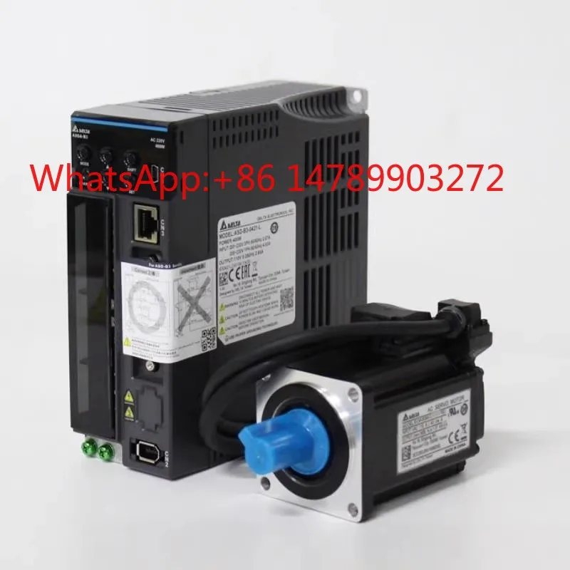 Pulse control AC servo driver 400W high precision speed regulation unit for CNC milling machine