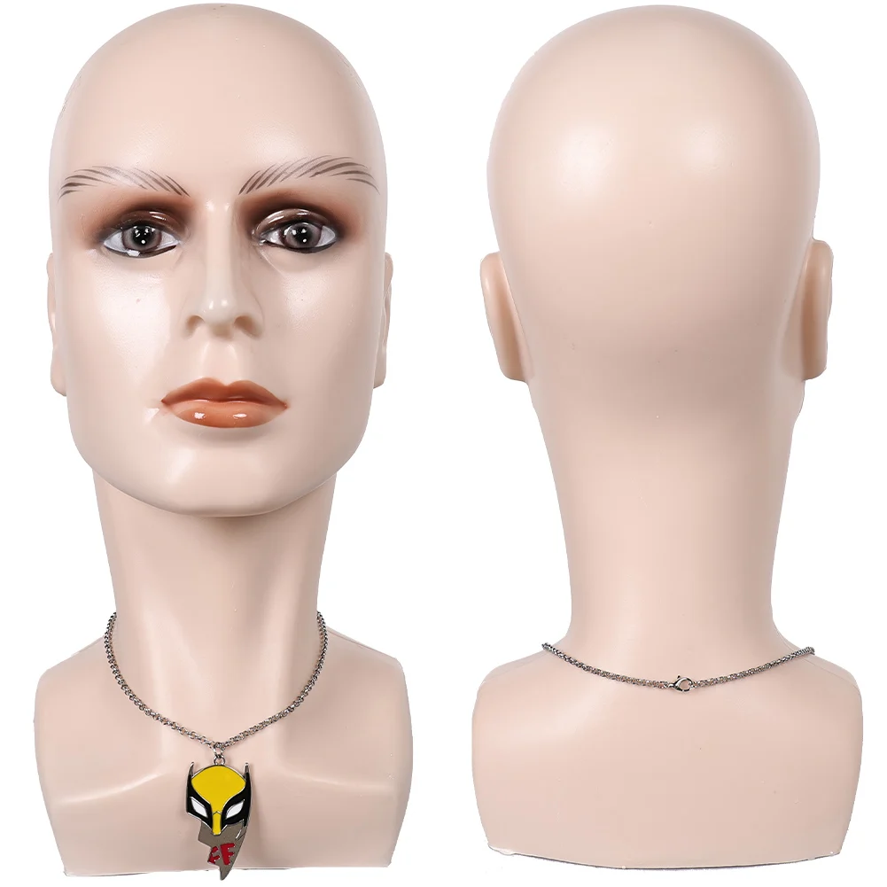 Disfraz de superhéroe de película para hombres y mujeres, collar de piscina de Cosplay de Dead, accesorios de joyería, regalo de fiesta, 2024