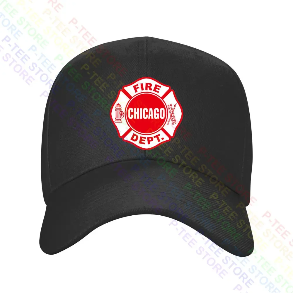 Chicago Firefighter Fire Department Baseball Cap Snapback Caps Knitted Bucket Hat