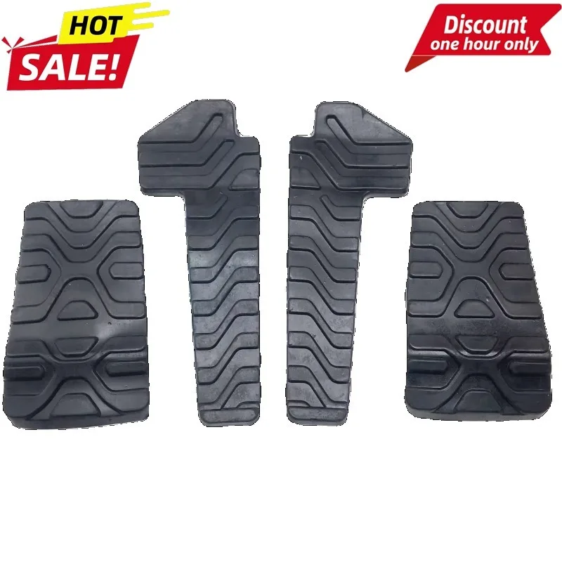 

For Cat E312/320/329/330/336B/C/D Rest Walking Pedals Pedal Leather Rubber Leather Pad E2