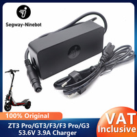 EU Stock Original 53.6V 3.9A Charger for Ninebot By Segway ZT3 Pro/GT3/F3/F3 Pro/G3 for Xiaomi 4 Pro Plus/4 Pro Max Scooter Fast Charger