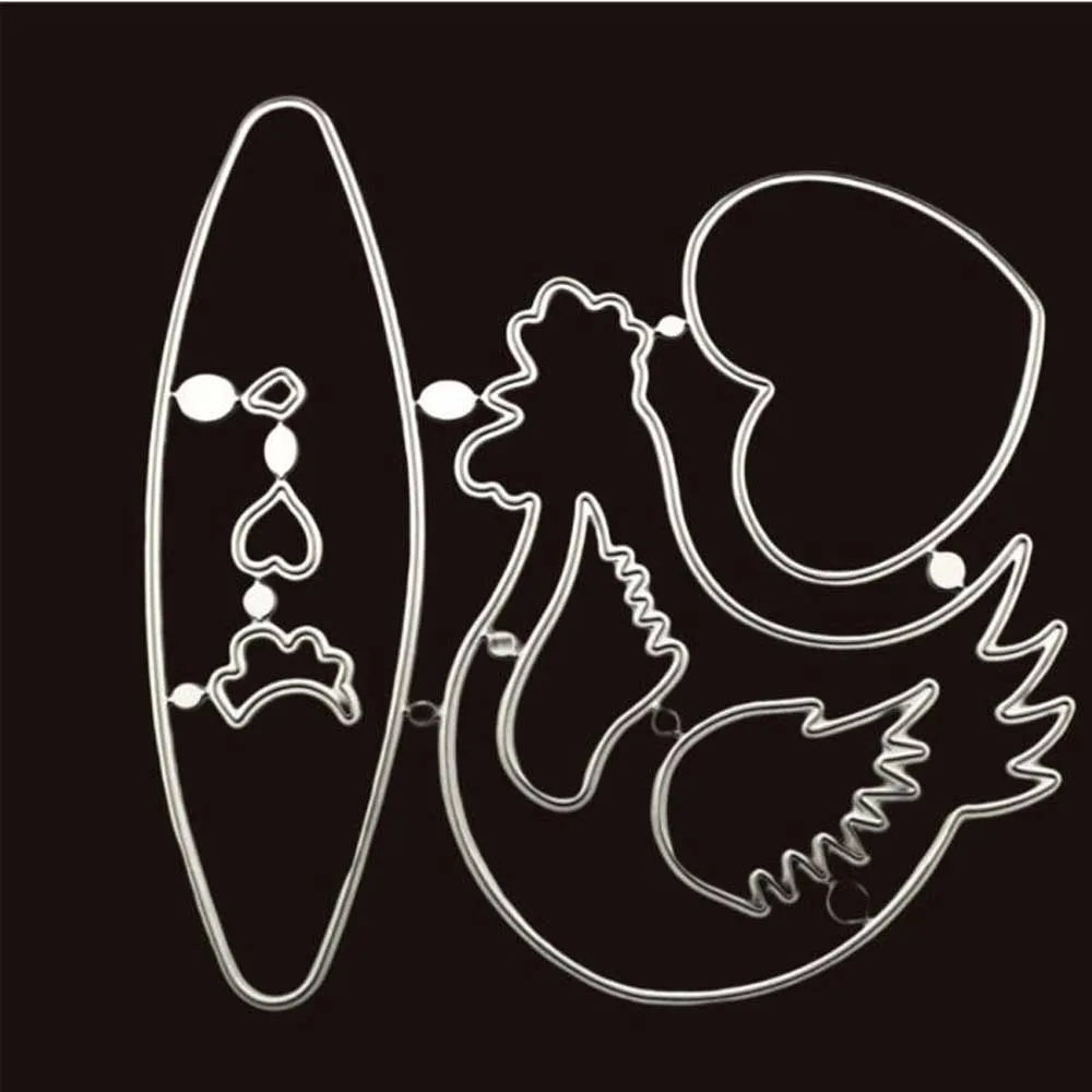 Rooster Metal Cutting Dies Scrapbooking DIY make photo album Paper Card Embossing workmanship Decoration
