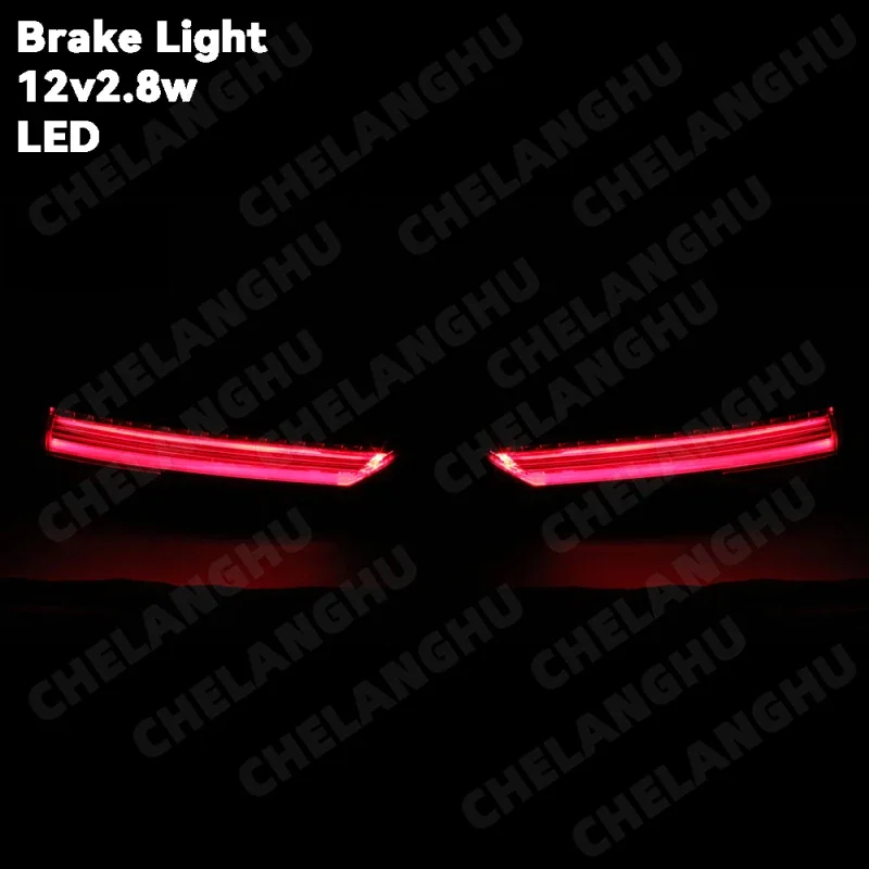 1Pair Inside Tail Rear Lamp light For Mitsubishi Outlander PHEV 2022 2023 2024 LED Brake Lamp Car Accessories 8330B185 8330B186