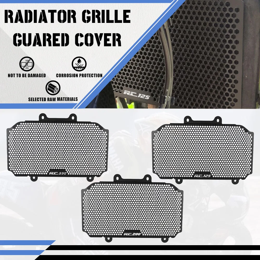 

2025 2024 Motorcycle Radiator Grille Guard Cover Protector For KTM Duke RC 125 200 390 DUKE390 DUKE125 DUKE200 RC125 2013-2023