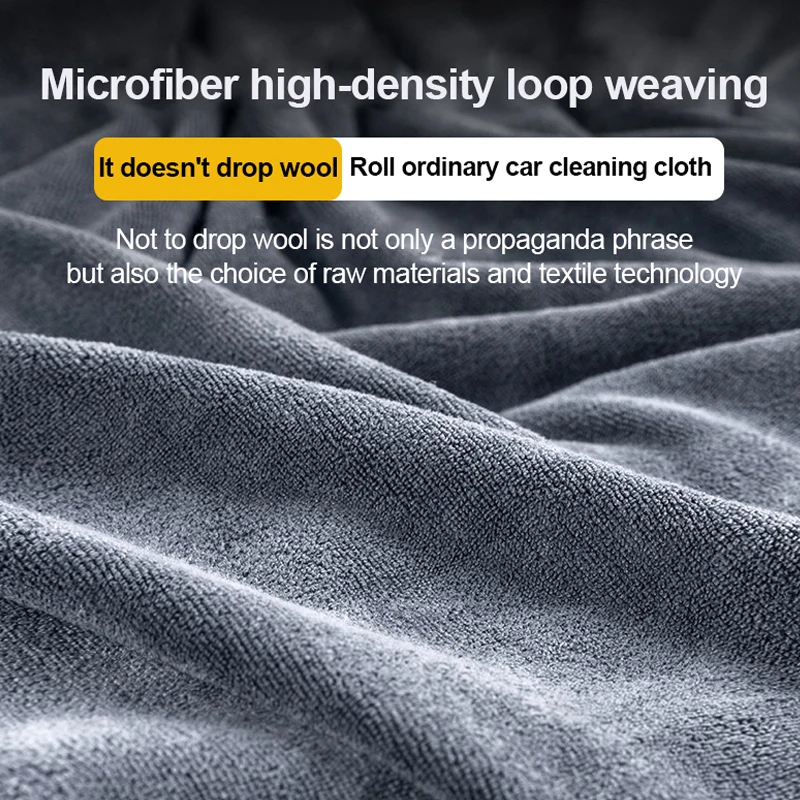 Large size Microfiber Cleaning Towel Super Absorbent Thicken Soft Drying Cloth Car Body Washing Towels Car cleaning towel Clean