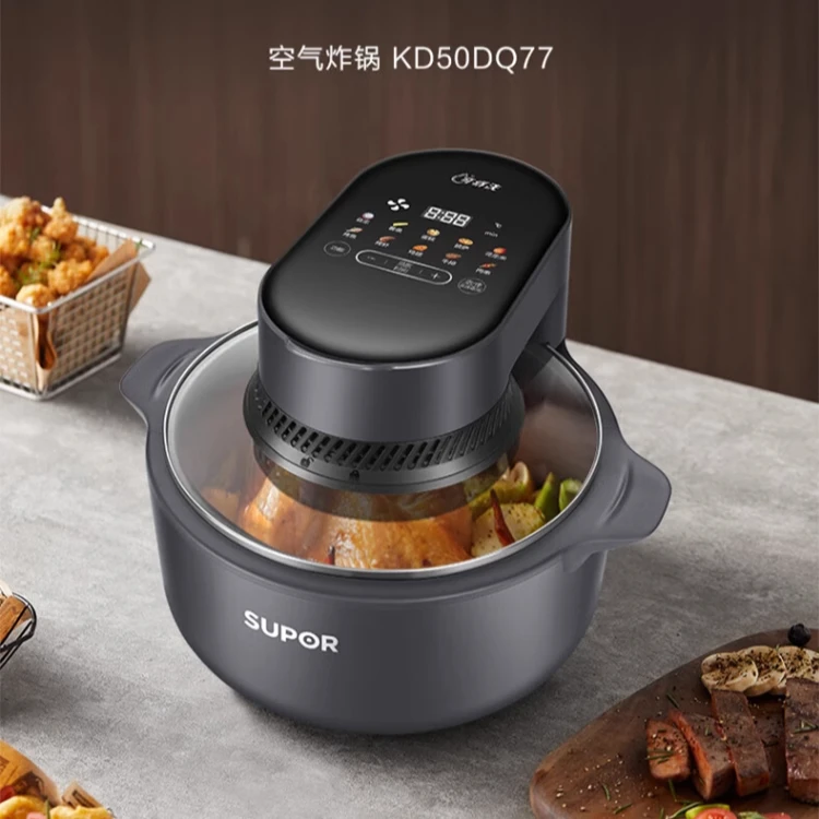 Supor Visual Penggoreng Udara Rumah Tangga Multifungsi Oven Baru Penggoreng Listrik Terintegrasi Oven Penggoreng Udara