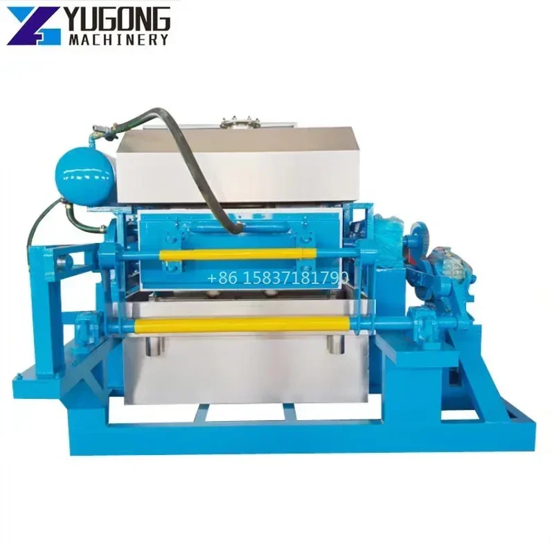 YG Automatic 30 Hole Paper Egg Tray Making Machine Production Line Egg Box Pulp Forming Machine Egg Tray Machine Manufacturer