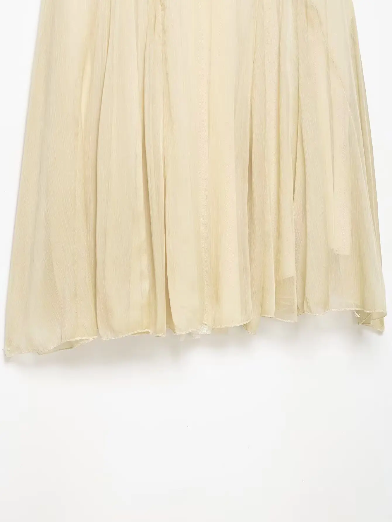 KONDALA Schicker Vintage Drapierter Moderner Patchwork-Party-Maxirock – Modischer Frühling 2026 Reißverschluss-Midirock für Damen im High-Street-Stil – Detail 10