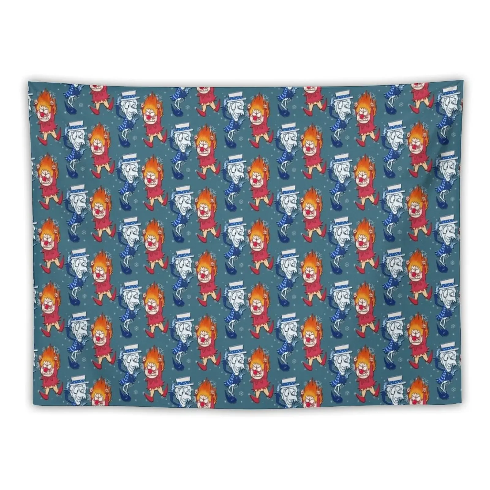 

christmas heat snow miser Tapestry Outdoor Decoration Wall Deco Tapestry