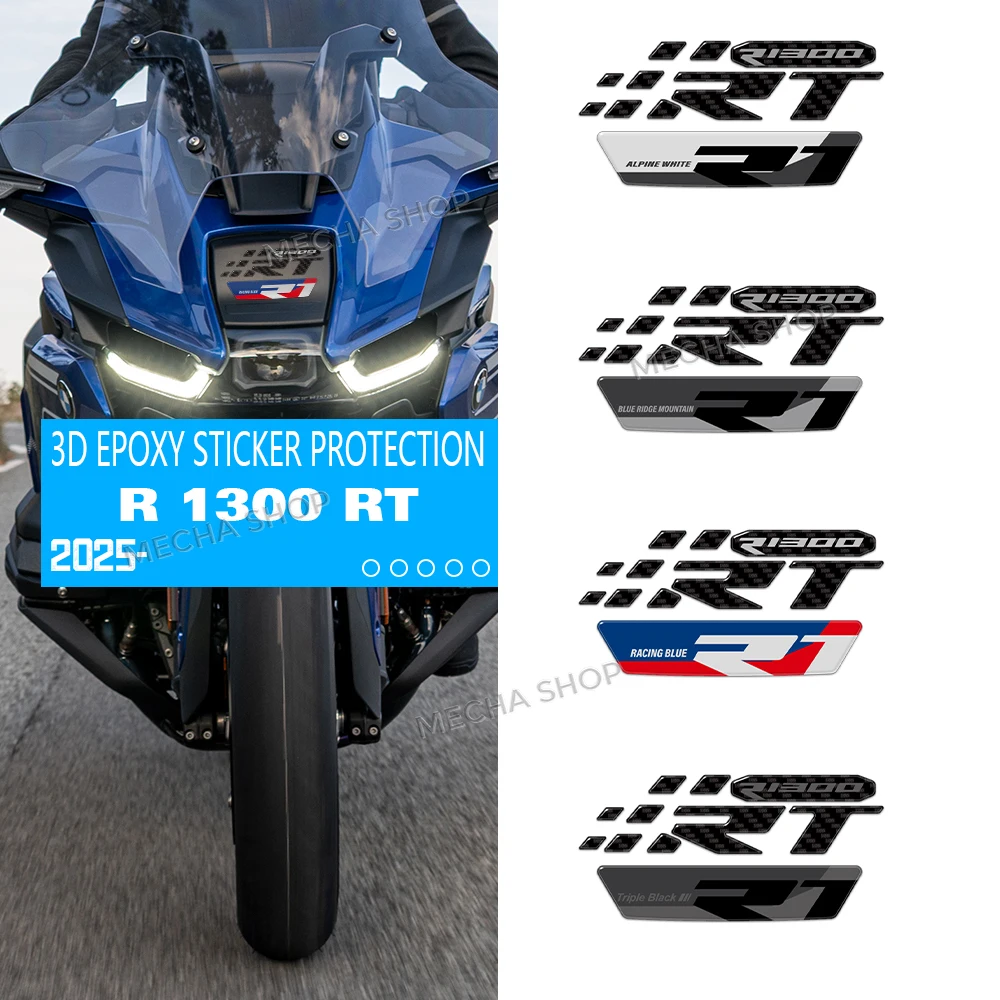 For R1300RT R1300 RT 2025 2026 3D Resin Sticker Decoration Kit Front Decoration Protection