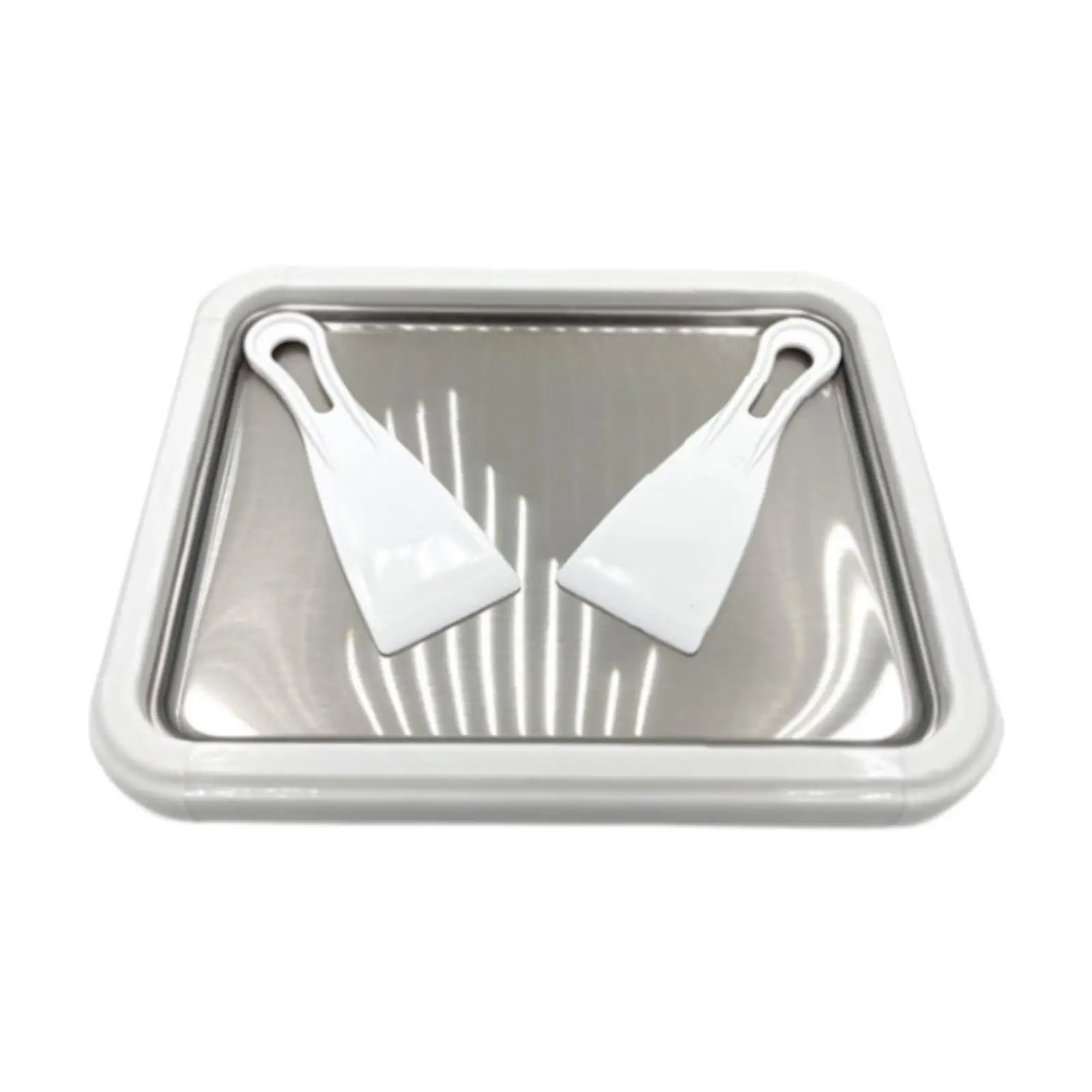 Ice Cream Maker Pan Fun Parent Child Activities DIY Frozen Yogurt Maker Tray