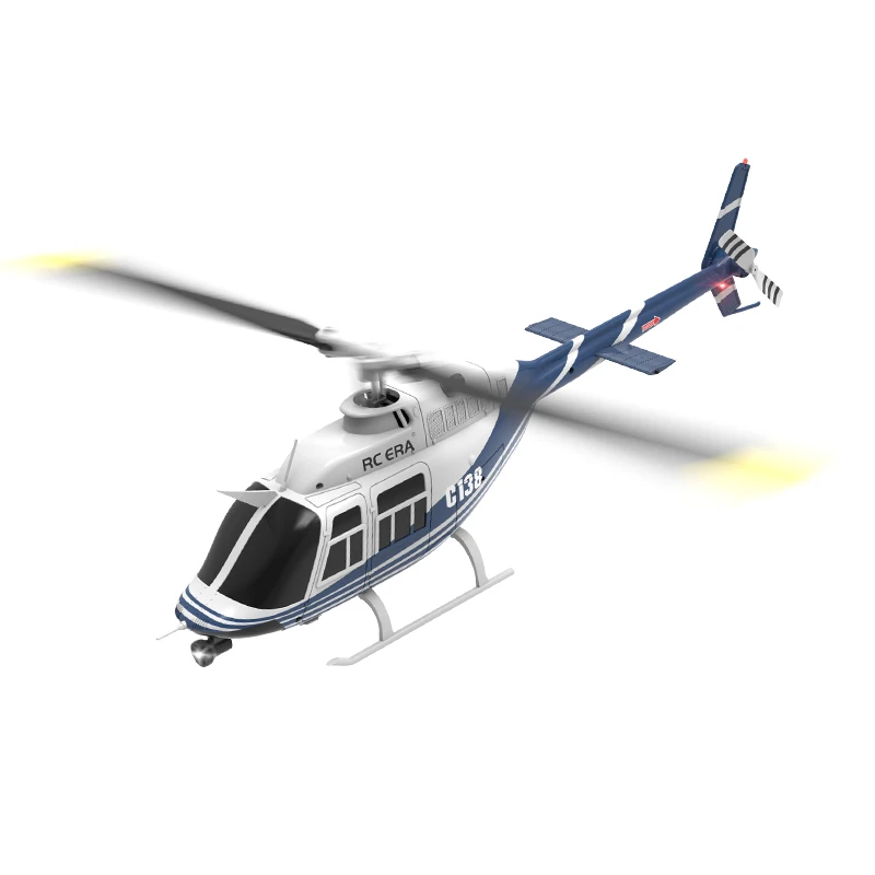 C138 1/33 RC hélicoptère 6 axes Gyro Flybarless une touche décollage/landage Mode 6G rouleau 3D batterie 7.4V 6CH 2.4G pièce émetteur