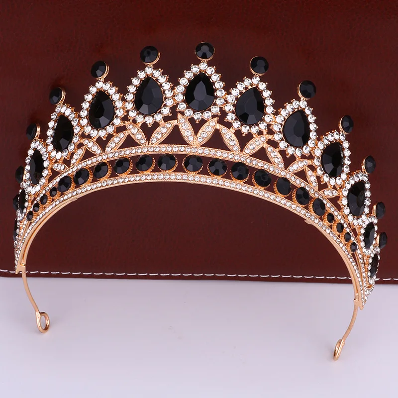 Роскошная хрустальная тиара-капля — элегантная свадебная корона для свадеб, дней рождения и официальных причесок