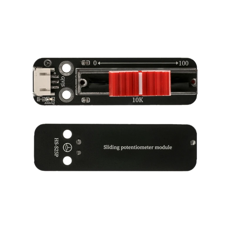 Dual analog potentiometer module sliding potentiometer electronic building block sliding adjustable resistor PH2.0 interface