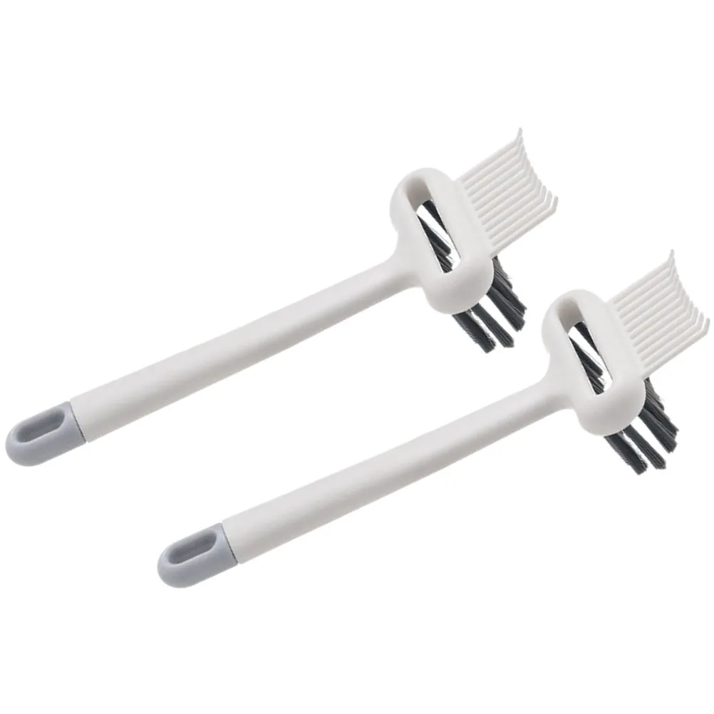 2 pezzi pettine spazzola per pulizia spazzola per capelli strumento per la pulizia per rimuovere la polvere dei capelli incorporata da setole rastrello multifunzionale design casa
