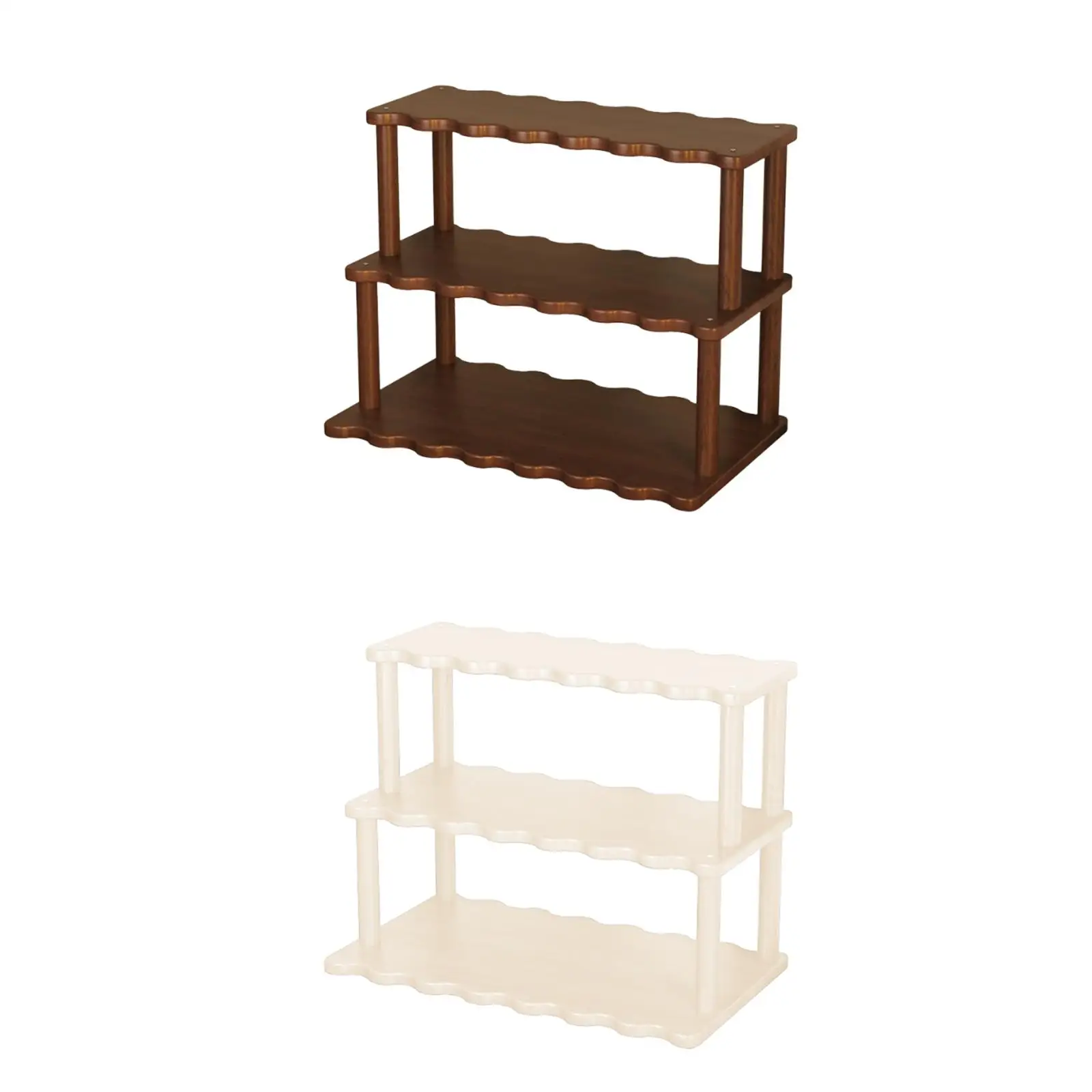 

Multifunction Bamboo Desk Storage Organizer Portable Shelf Furniture for Room Shelves Kitchen Pantry