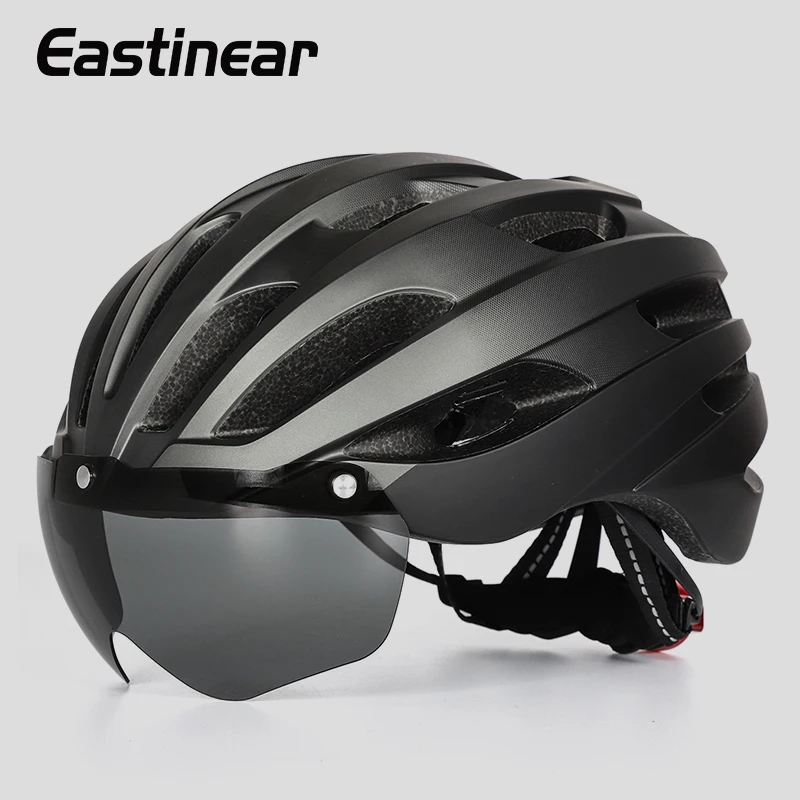 Eastinear New Bicycle Helmet Mountain Bike Adult Outdoor Road Sports Cycling Helmet Bicycle Accessories Cycling Protective Gear