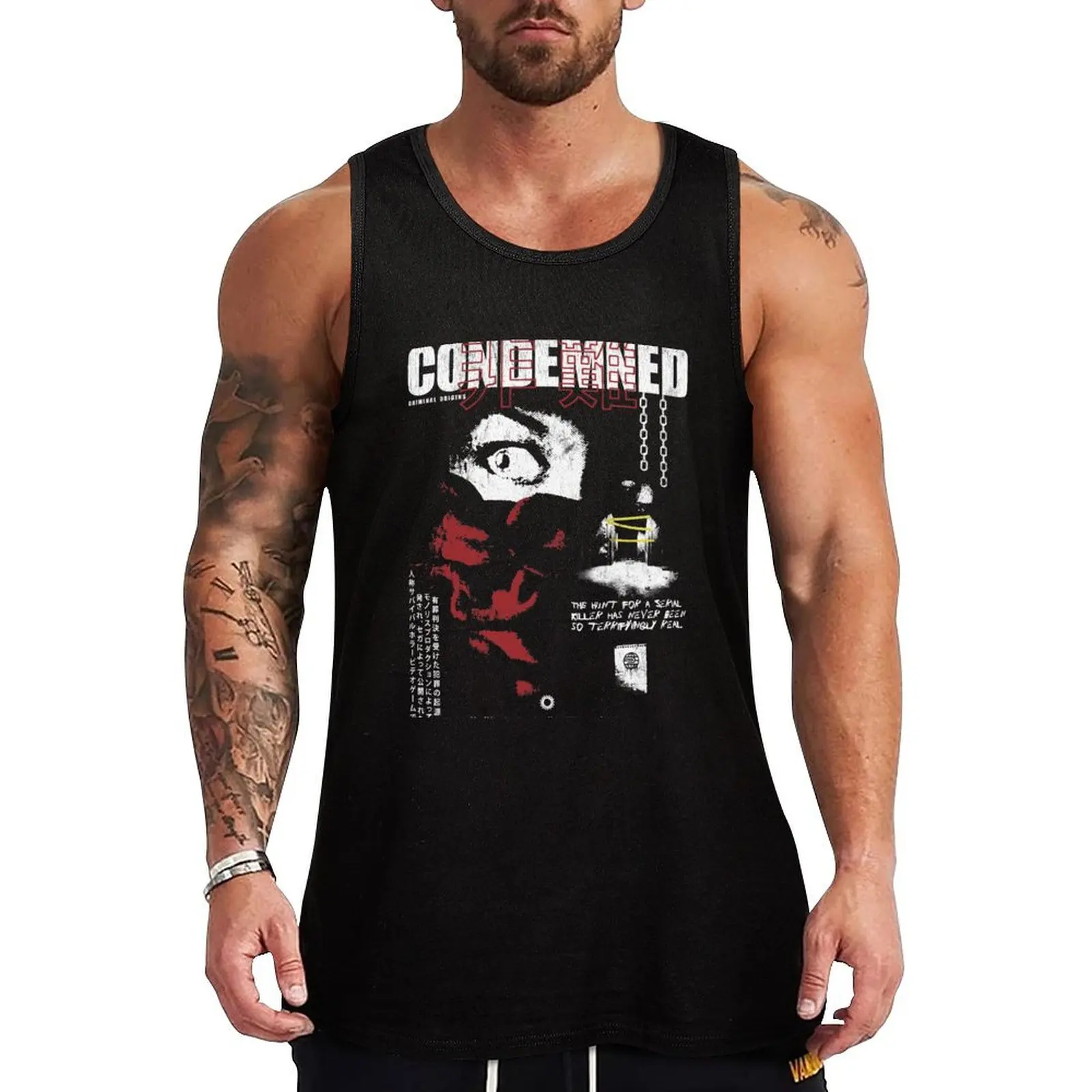 

Condemned Tank Top t-shirts for men tops Gym t-shirt man